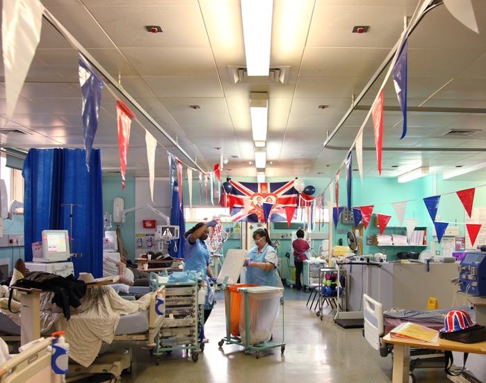 Royal wedding celebrations on Bostock